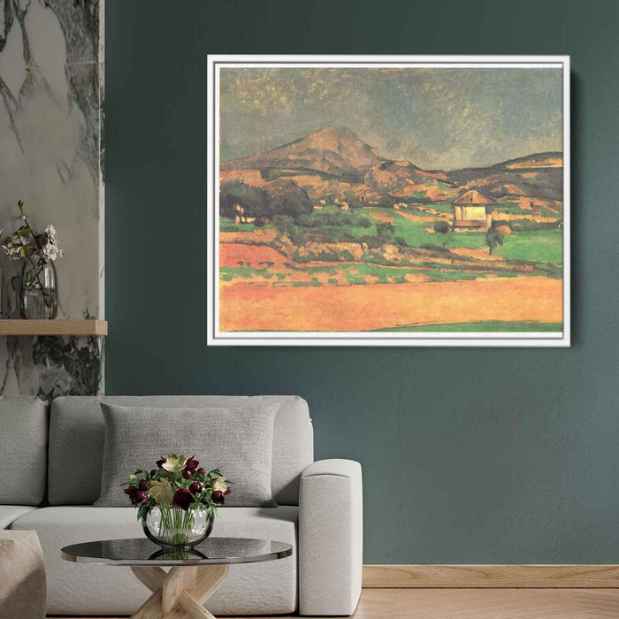 Plain by Mont Sainte-Victoire (1880) by Paul Cezanne - Canvas Artwork