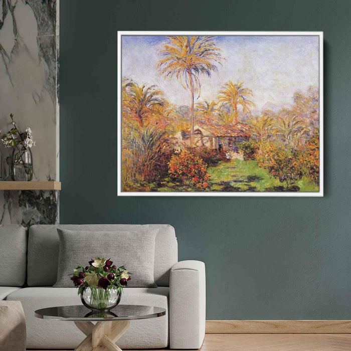 Small Country Farm in Bordighera (1884) by Claude Monet - Canvas Artwork