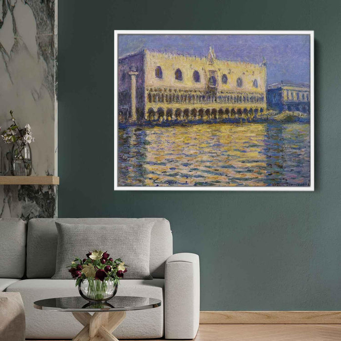 The Palazzo Ducale 2 (1908) by Claude Monet - Canvas Artwork