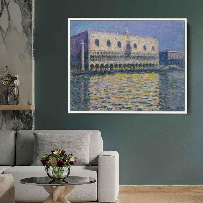 The Palazzo Ducale (1908) by Claude Monet - Canvas Artwork