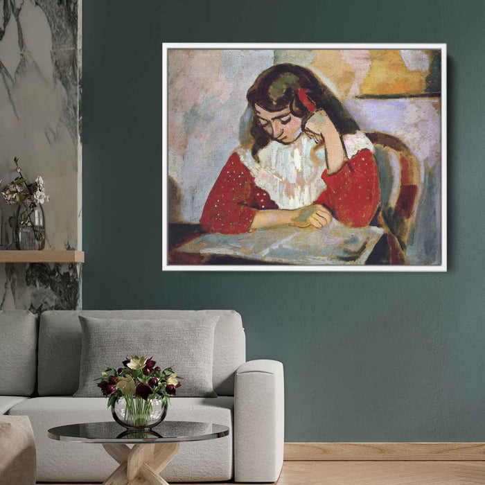 The Reader, Marguerite Matisse by Henri Matisse - Canvas Artwork