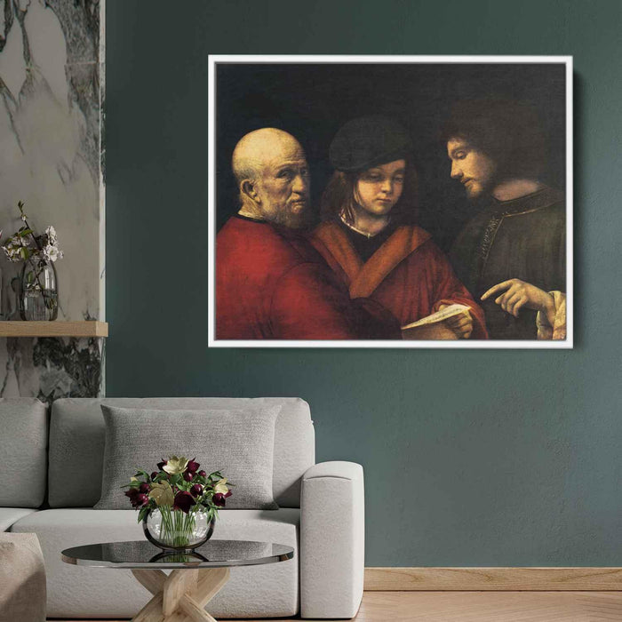 The Three Ages of Man (1501) by Giorgione - Canvas Artwork