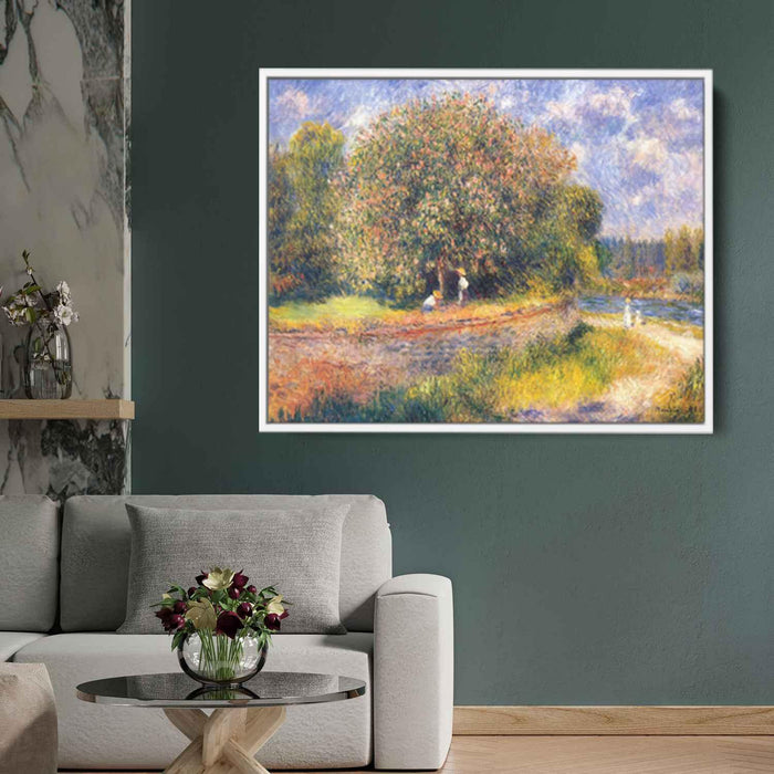 Tree Blooming by Pierre-Auguste Renoir - Canvas Artwork