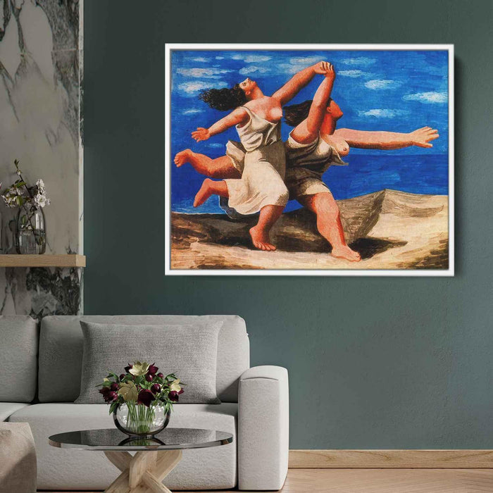 Two Women Running on the Beach (The Race) (1922) by Pablo Picasso - Canvas Artwork