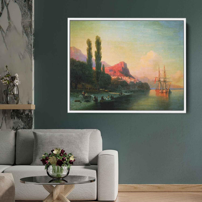 View of the Golden Horn by Ivan Aivazovsky - Canvas Artwork