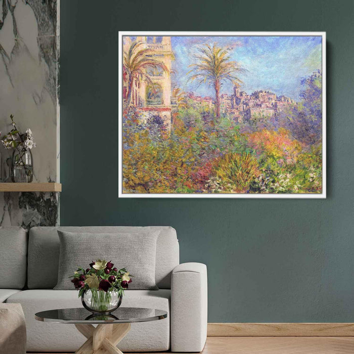 Villas at Bordighera 03 (1884) by Claude Monet - Canvas Artwork