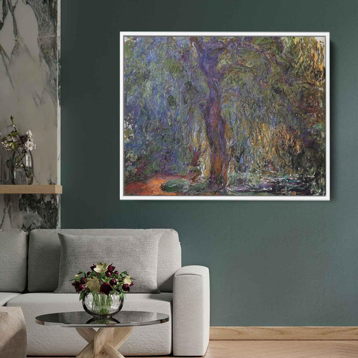 Weeping Willow (1919) by Claude Monet - Canvas Artwork