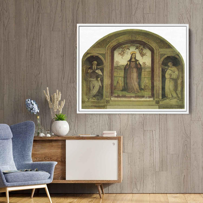 Madonna delle Grazie (1522) by Pietro Perugino - Canvas Artwork