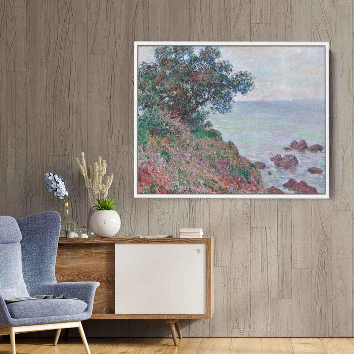 Mediteranian Coast, Grey Day by Claude Monet - Canvas Artwork
