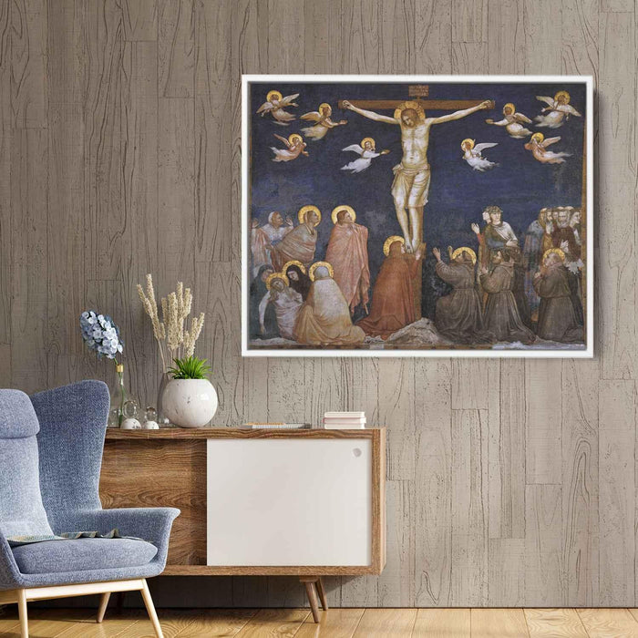 The Crucifixion (1320) by Giotto - Canvas Artwork