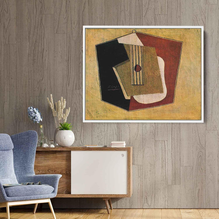 The guitar (1916) by Pablo Picasso - Canvas Artwork