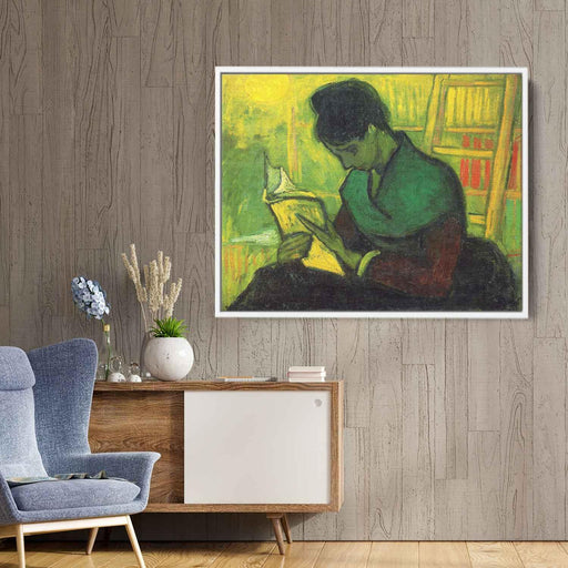 The Novel Reader (1888) by Vincent van Gogh - Canvas Artwork