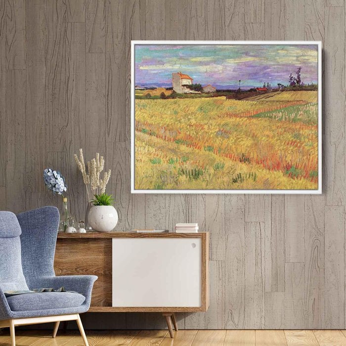 Wheat Field (1888) by Vincent van Gogh - Canvas Artwork