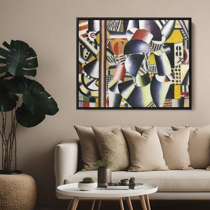 Acrobats in the circus (1918) by Fernand Leger - Canvas Artwork
