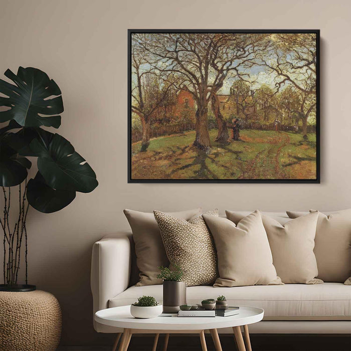 Chestnut Trees, Louveciennes, Spring by Camille Pissarro - Canvas Artwork