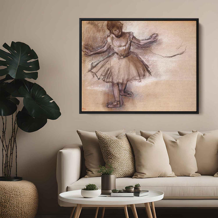 Dancer (1877) by Edgar Degas - Canvas Artwork