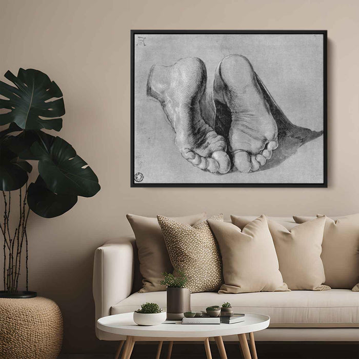 Feet of an apostle by Albrecht Durer - Canvas Artwork