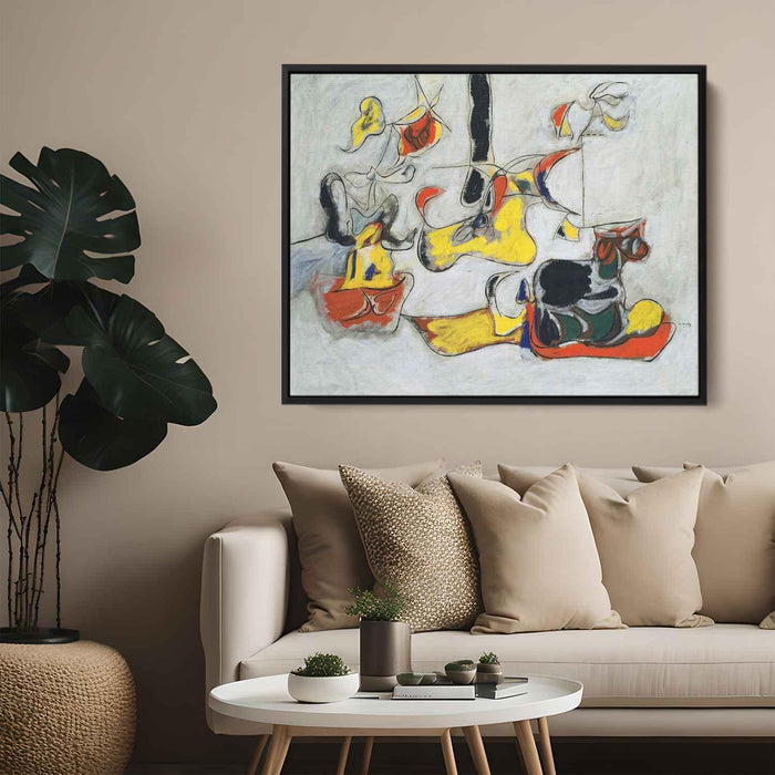 The Garden in Sochi (1943) by Arshile Gorky - Canvas Artwork