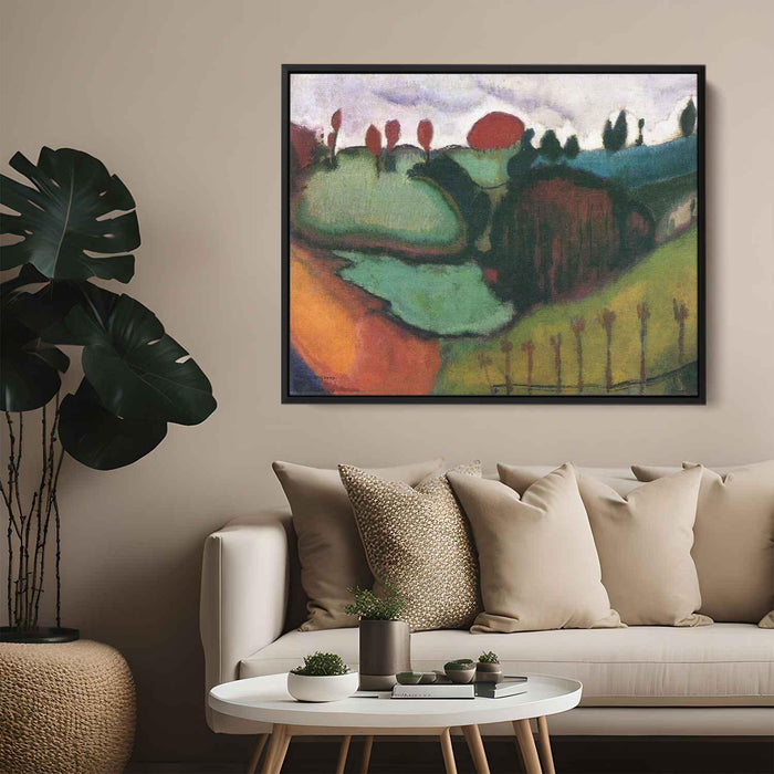 Landscape, Study for 'Paradise' by Marcel Duchamp - Canvas Artwork