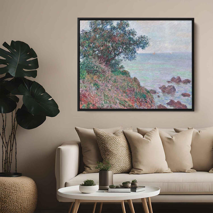 Mediteranian Coast, Grey Day by Claude Monet - Canvas Artwork