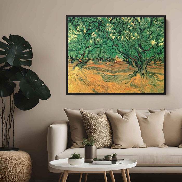 Olive Trees (1889) by Vincent van Gogh - Canvas Artwork