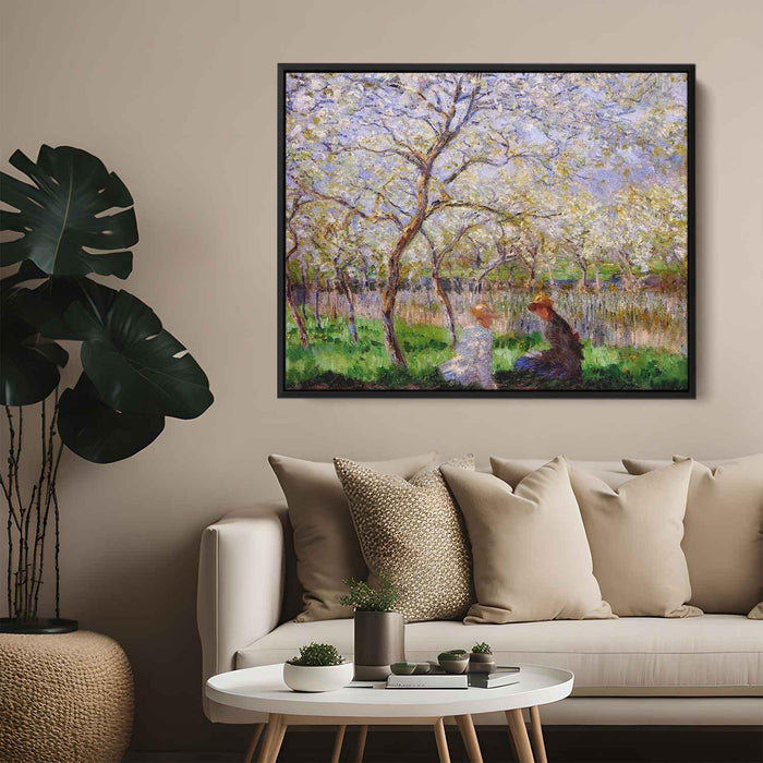Springtime (1886) by Claude Monet - Canvas Artwork