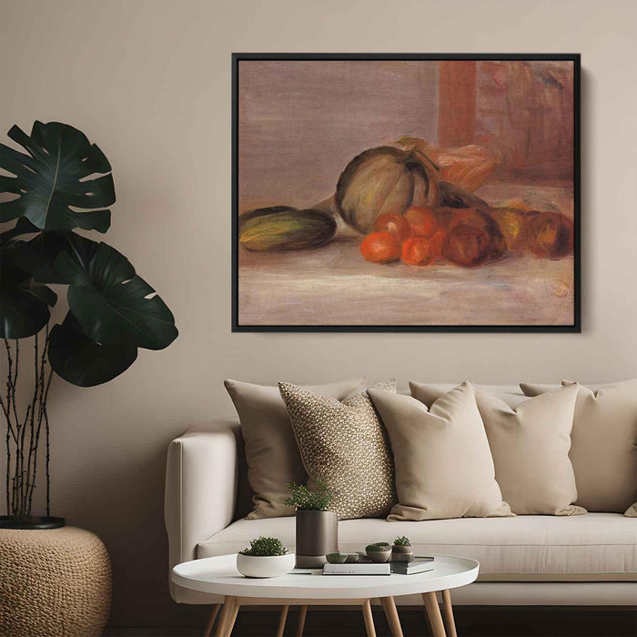 Still Life with Melon by Pierre-Auguste Renoir - Canvas Artwork