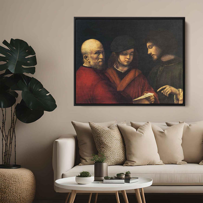 The Three Ages of Man (1501) by Giorgione - Canvas Artwork