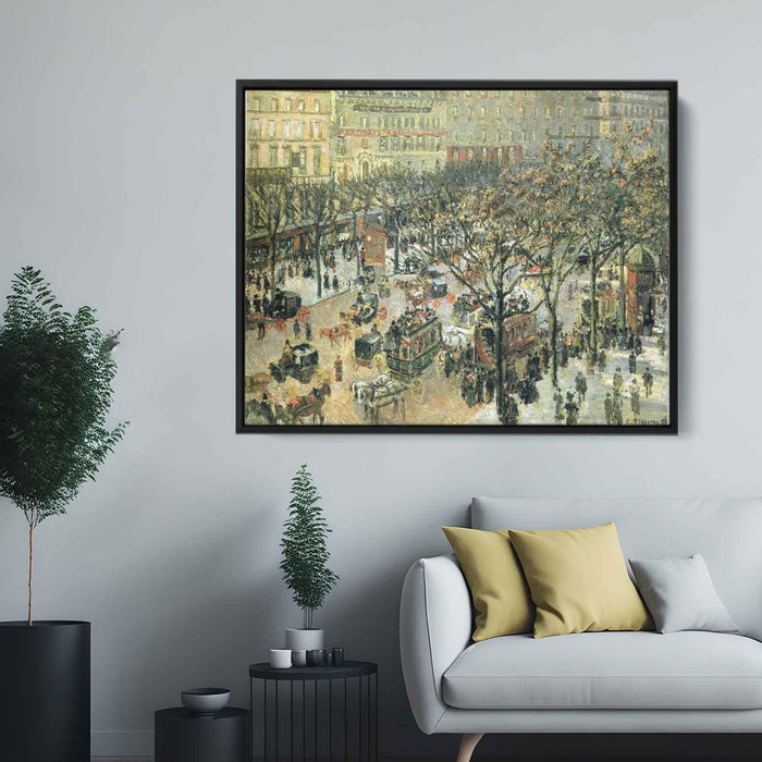 Boulevard des Italiens Morning, Sunlight by Camille Pissarro - Canvas Artwork