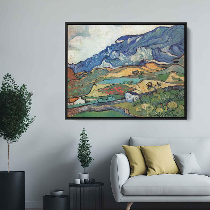 Les Alpilles, Mountain Landscape near South-Reme by Vincent van Gogh - Canvas Artwork