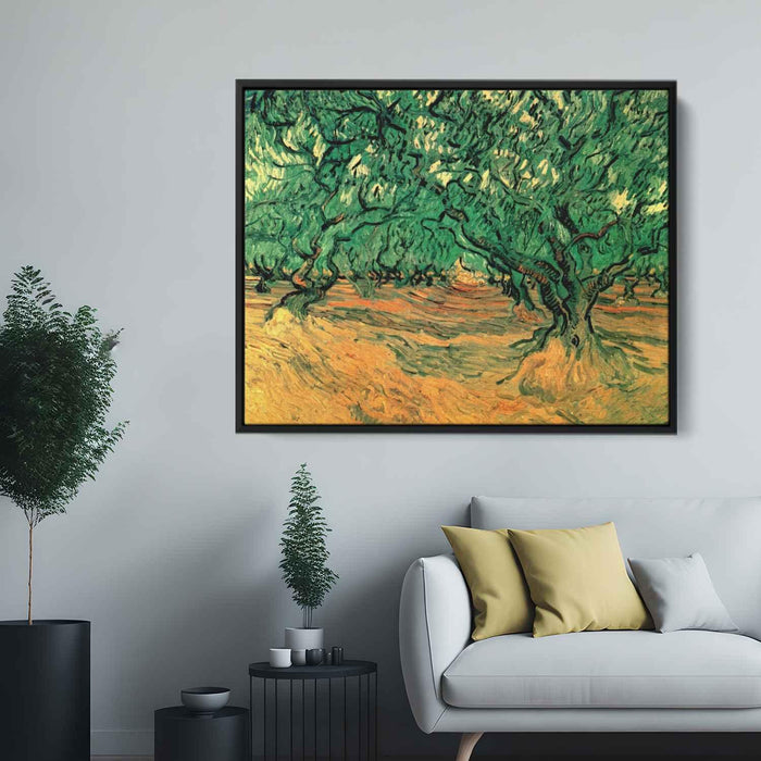 Olive Trees (1889) by Vincent van Gogh - Canvas Artwork