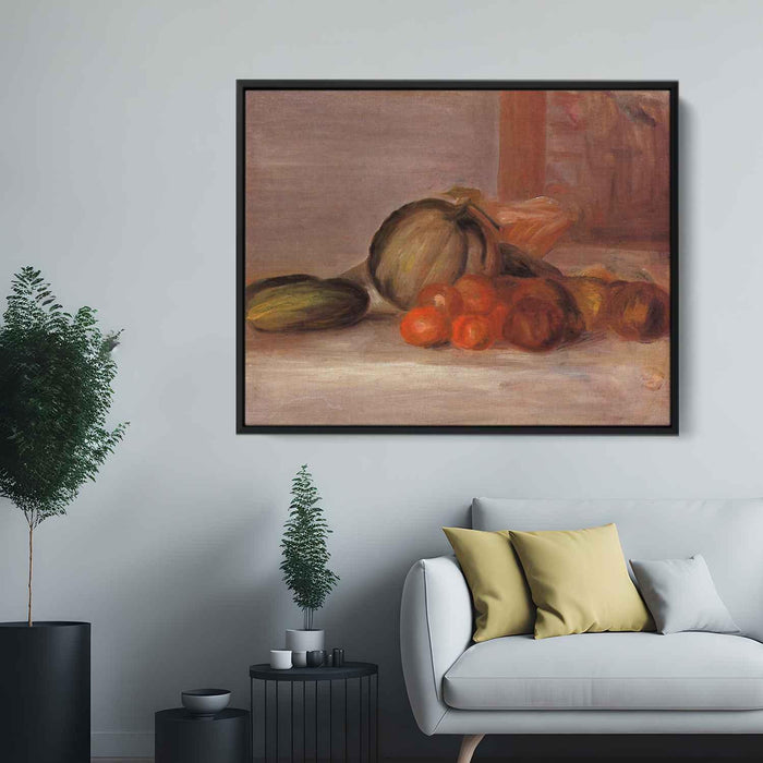 Still Life with Melon by Pierre-Auguste Renoir - Canvas Artwork