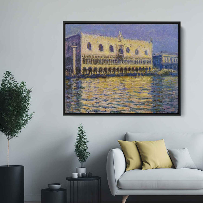 The Palazzo Ducale 2 (1908) by Claude Monet - Canvas Artwork