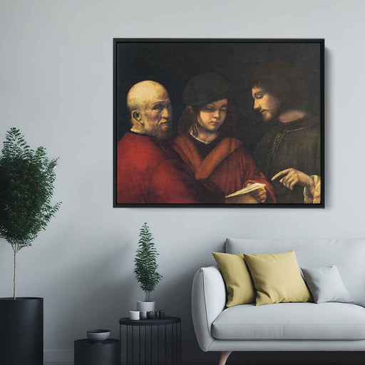 The Three Ages of Man (1501) by Giorgione - Canvas Artwork