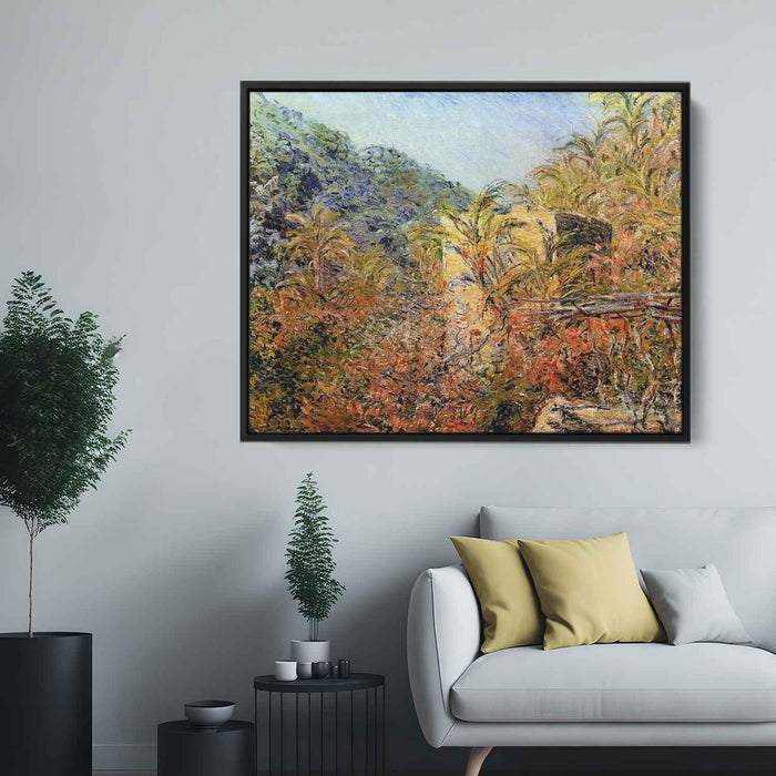 The Valley of Sasso, Sunshine by Claude Monet - Canvas Artwork