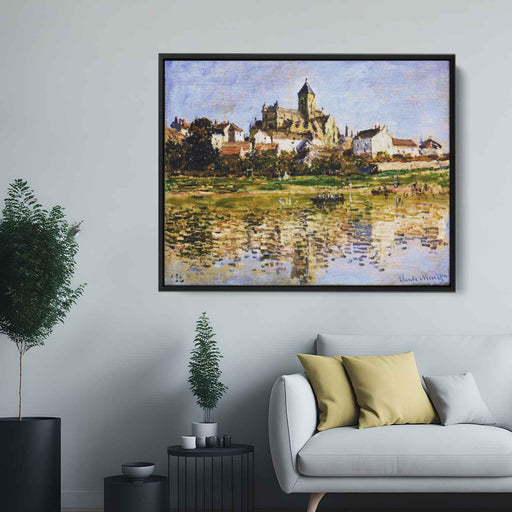 Vetheuil, The Church by Claude Monet - Canvas Artwork