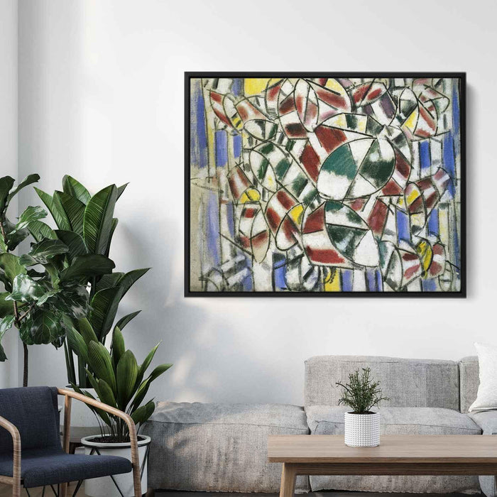 Geometric standards (1913) by Fernand Leger - Canvas Artwork