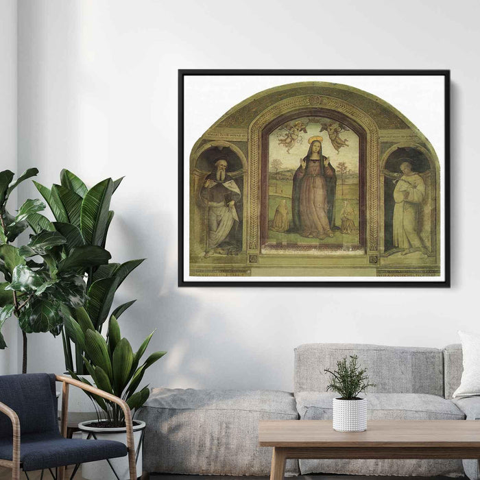 Madonna delle Grazie (1522) by Pietro Perugino - Canvas Artwork