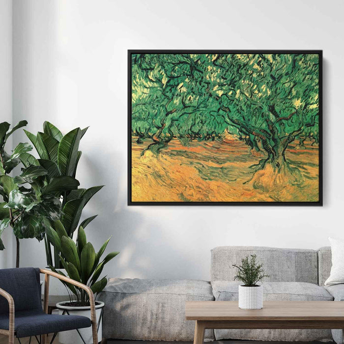 Olive Trees (1889) by Vincent van Gogh - Canvas Artwork