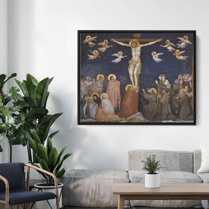 The Crucifixion (1320) by Giotto - Canvas Artwork