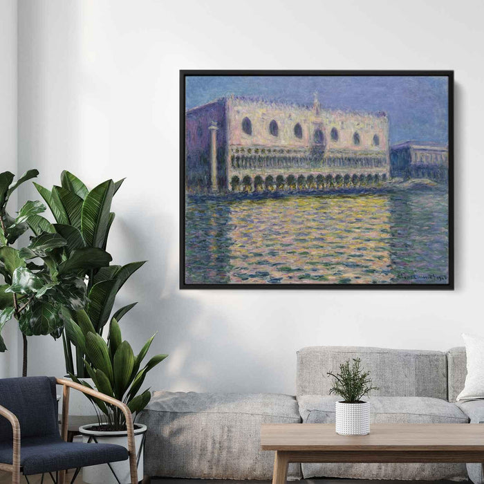 The Palazzo Ducale (1908) by Claude Monet - Canvas Artwork
