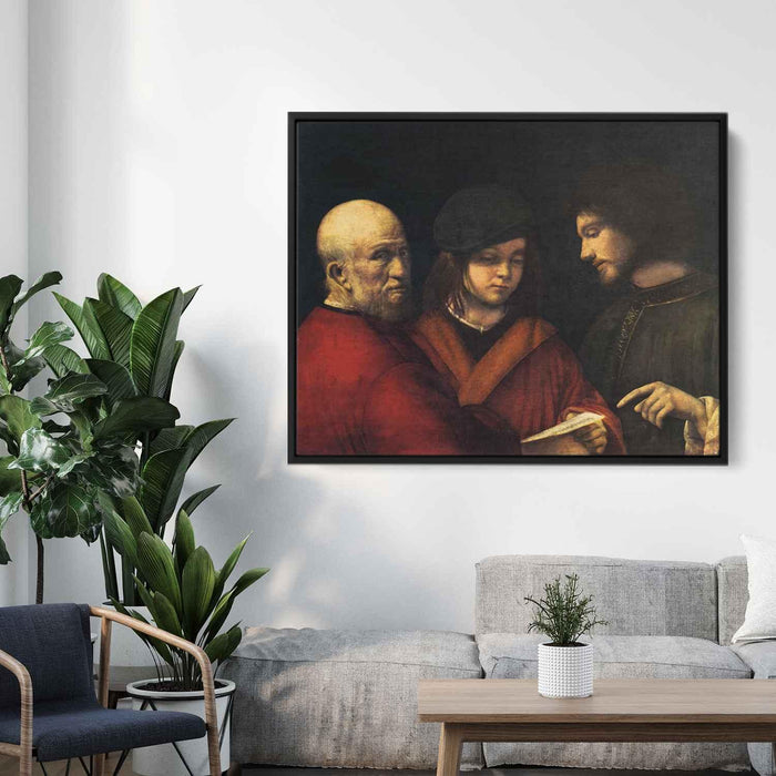 The Three Ages of Man (1501) by Giorgione - Canvas Artwork