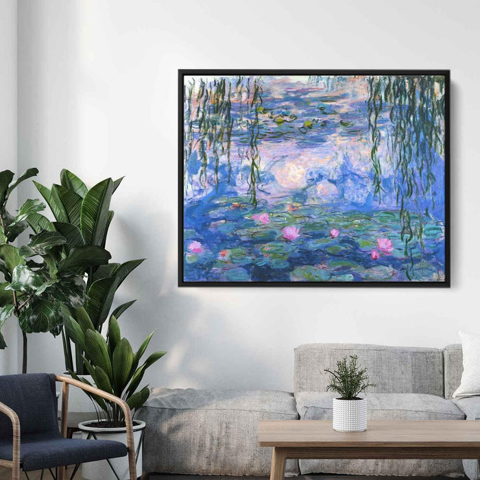 Water Lilies (1919) by Claude Monet - Canvas Artwork