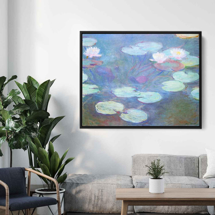 Water Lilies, Pink by Claude Monet - Canvas Artwork