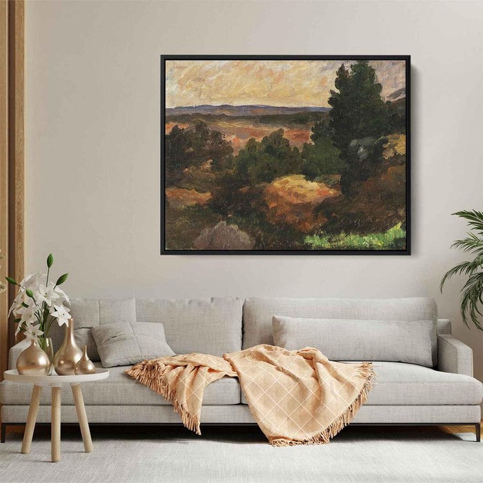 Landscape (1867) by Paul Cezanne - Canvas Artwork