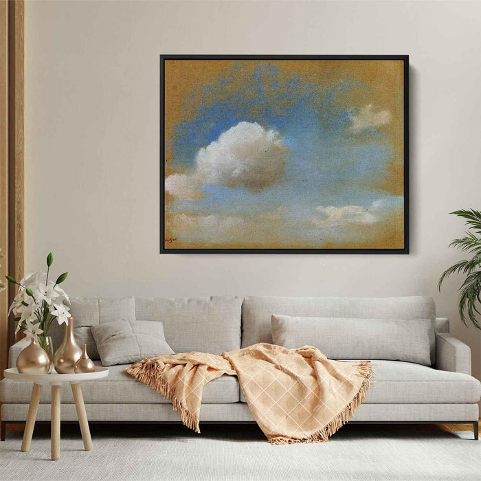 Sky Study (1869) by Edgar Degas - Canvas Artwork