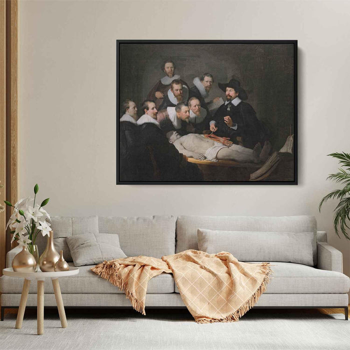 The Anatomy Lesson of Dr. Nicolaes Tulp (1632) by Rembrandt - Canvas Artwork