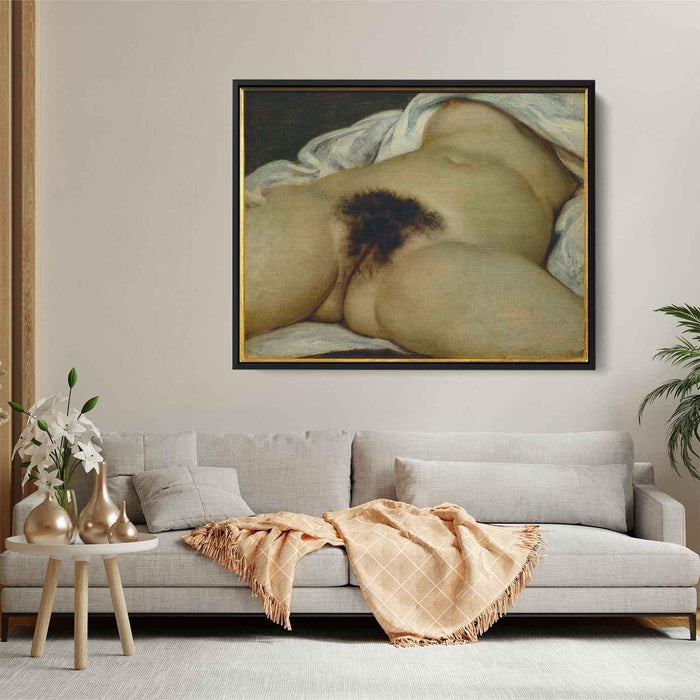 The Origin of the World (1866) by Gustave Courbet - Canvas Artwork