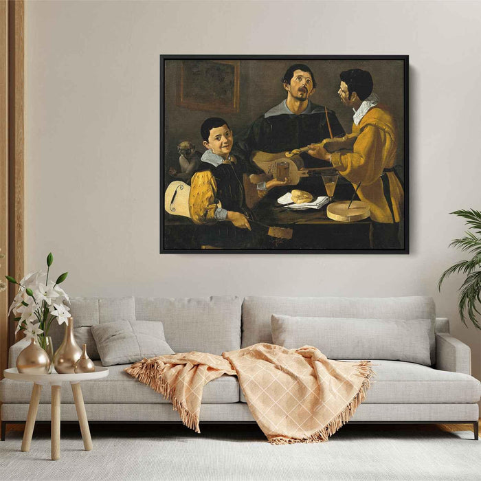Three Musicians (1618) by Diego Velazquez - Canvas Artwork — Kanvah