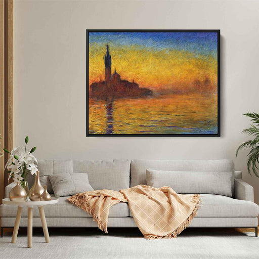 Twilight, Venice by Claude Monet - Canvas Artwork